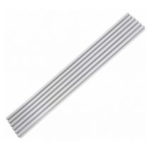 Grille d'habillage de four ou frigo - Décor : Gris argent Itar