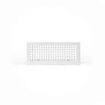 Grille double dEflexion 300x150 blanc mat