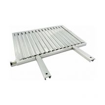 El Gaucho - Grille en acier inoxydable avec des gathes barbecue avec 60x40 hob