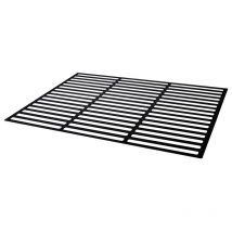Einfeben - Grille en fonte Grille de cuisson Grille de barbecue en fonte Carrée Grille de barbecue Noir 54x34cm