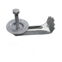 Pince pour caillebotis Pince simple en forme d'assiette avec évacuation d'eau Maille 30/30