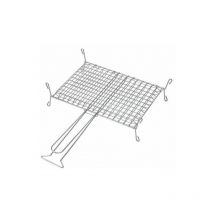 Outils Et Nature - Grille enveloppante sur pied pour cheminée ou barbecue
