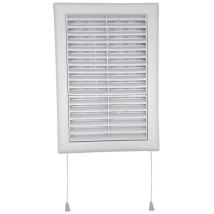 Monmobilierdesign - Lot de 1 Grille intérieur avec moustiquaire et tirette 140x210 mm