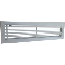 Axelair - Rejilla portafiltro lineal - Aluminio lacado blanco 800x100mm
