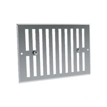 Grille obturable aluminium brut 240 x 75 - GOAL - GOAL24075 ECONONAME - GOAL24075