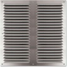 Autogyre - Grille de ventilation à Persiennes 250x250mm en Aluminium - 512525