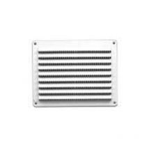 DMO - grille pvc extérieure en applique à visser 150X200MM blanc - 010609