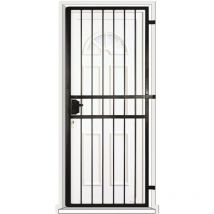 DMS - Grille porte Droite -1 vantail pour encadrure H=210 cm x L=70 cm (côte tableau)