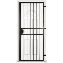 DMS - Grille porte Droite -1 vantail pour encadrure H=220 cm x L=90 cm (côte tableau)