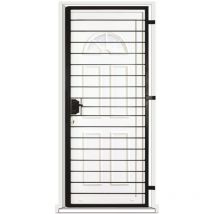 Grille porte Lagune -1 vantail pour encadrure H=200 cm x L=70 cm (côte tableau)