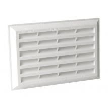 Grille aération rectangulaire avec moustiquaire 174x262 mm M162 - Nicoll