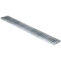 First Plast - Grille renforcée pvc 100,00KN - PA66FV - gris - 130x1000mm
