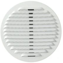 First - Grille ronde en métal avec ressorts et maille d.125-160 mm