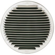 First - Grille ronde en métal avec ressorts et maille d.160-200 mm