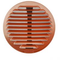 First - Grille ronde en métal avec ressorts et maille d.80-140 mm