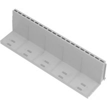 First Plast - Grille à fente pour caniveau pvc - Hauteur 140mm - 130x500mm