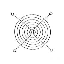 LGM120-7 Grille de ventilation 1 pc(s) (l x h x p) 120 x 120 x 5.70 mm métal Y367122 - Sunon