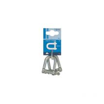 Posamo - Grilletes Acero galva 9,5mm a 1Stck. (por 10)