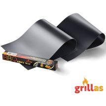 Set di 2 Tappetino griglia in silicone per grigliare e cuocere in forno rivestimento anti-aderente resistente fino a 300°C 40x50 cm adatto per