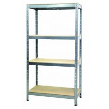 Grima - tagère Interverrouillage Joker 4 Niveaux Aggloméré 175 Kg l 90 x p 40 x h 176 Cm