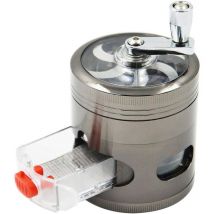 Grinder Moulin à herbes Moulin à épices avec broyeur en acier inoxydable incassable Moulin à herbes Moulin à épices Moulin à herbes Moulin de cuisine
