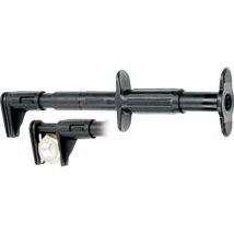 Grip-fil plat de sécurité Stäubli GRIP-F enfichable 4 mm CAT III 600 V bleu