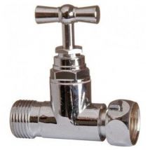 Ecolands - gripp 329951 Gerader Wasserhahn mit Galgen und Stopfbuchse 12X17