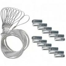 Gripple - XP25FR set of 10 Express suspension systems N2 5 meters