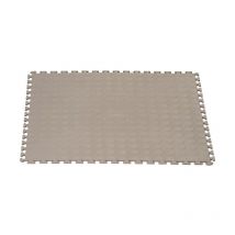 Artplast - Dalle clipsable en pp (point rond) - Gris clair 50 x 50 cm - Gris clair