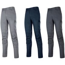 U-power - Pantalones de trabajo meek stretch - xxl - Gris oscuro