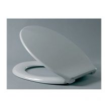 Hamberger - Gritar wc Pool activo con tuerca de acero inoxidable FastFix B0302Y white