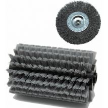 Grizzly Tools - brosse plastique brosse de rechange en métal pour métal béton bois