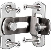 Grid Cool - Bohrer-Set, 2 große, 90 Grad rechtwinklige Türschlossschnallen, gebogene Verriegelungsbolzen, Schieberiegelhebelbolzen für Türen und