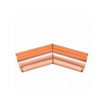 Gromo - grömo Kupfer Rinnenwinkel 135° cu halbrund gelötet Außeneck 280, 61482