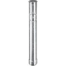 Gromo - Grömo Verzinktes Grömo Standrohr Ø100/1000 Mit Deckel, 97343