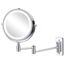 Großer, Heller Led-wandspiegel X3 Ø15 - Mp Glass