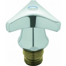 Grohe - Oberteil 45968 mit Trecorn Griff Markierung blau 1/2 Zoll chrom