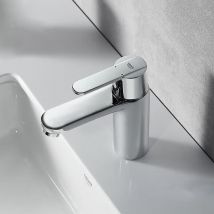 Porcher - grohe Quickfix Get Waschtischarmatur, 2345400C – gerader Auslauf – Chrom