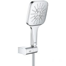 Rainshower Smartactive 130 Cube Wall hand shower holder set + 1.5m hose, Chrome (26588000) - Grohe