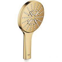 Grohe - Rainshower SmartActive - Handbrause 130 9,5 l/min, 3 Strahlarten, Cool Sunrise 26574GL0