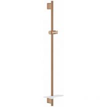 Rainshower SmartActive - Asta saliscendi con mensola, 90 cm, Warm Sunset spazzolato 26603DL0 - Grohe