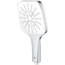 Grohe - Rainshower SmartActive Cube - Douche de tête 130 9,5 l/min, 3 jets, blanc lunaire 26582LS0
