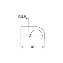 Support mural pour douchette chromé pour robinetterie murale RELEXA - GROHE - 28788000