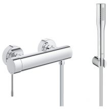 Shower set 1/2'' Essence single lever mixer + Euphoria Cosmopolitan 1 jet hand shower, Chrome (33636001-Euphoria) - Grohe
