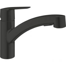 Start Single-Lever sink mixer with pull-out shower head, Matt black (303072431) - Grohe