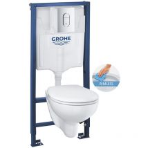 Grohe Toilet set New Grohe BAU CERAMIC Classic Rimless (39418Classic)