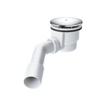 Grohe Horizontal drain valve for UNIVERSAL shower trays, chrome (49534000)