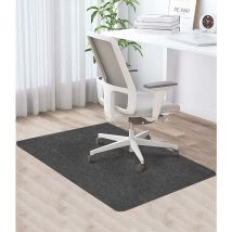 Tapis Chaise de Bureau,120 x 90cm,Tapis de Sol Bureau Tissu,Tapis Protection Sol Chaise Bureau, antidérapant,Tapis de Sol pour Bureau Plancher de