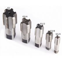 GROOFOO Tapping, Machining thread, Machine thread repair HSS G1/2 machine thread