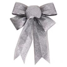 Gros noeud papillon bijoux sapin de Noël